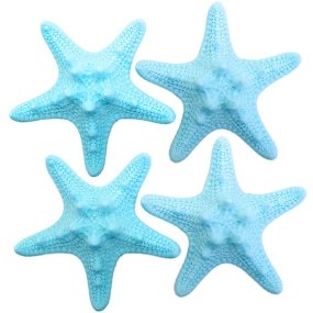 Molde para velas e sabonetes, 4 Estrelinhas de Mar Molde para velas e sabonetes, 4 Estrelinhas de Mar