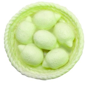 Molde cesto con limones Molde cesto con limones