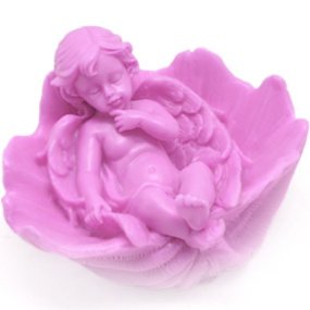 Molde sabonetes Anjo do Ceu