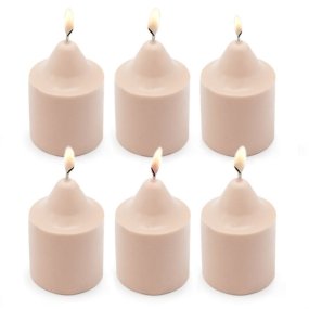 Molde para fazer 6 velas pequenas Molde para fazer 6 velas pequenas