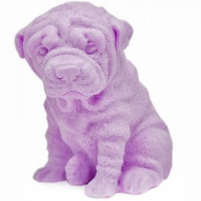 Molde para artesanato cao Shar pei Molde para artesanato cao Shar pei
