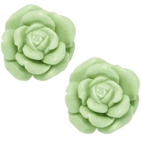 Molde de silicona rositas Molde de silicona rositas