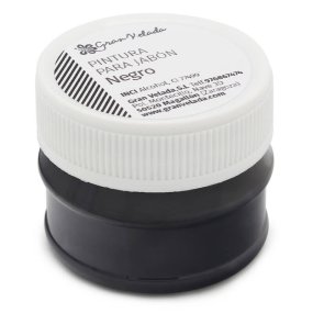 Peinture noire pour savon