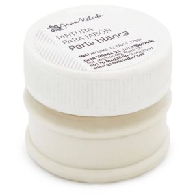 Peinture perle blanche pour savon