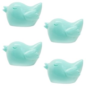 Molde para Sabonetes e Velas, 4 Passarinhos Gordinhos