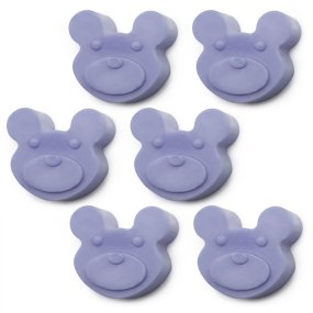 Moule 6 visages d’ours en peluche Moule 6 visages d’ours en peluche