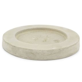 Molde plato portavelas pequeño Molde plato portavelas pequeño