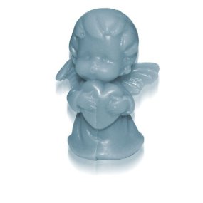 Molde para hacer jabones angelito con corazon