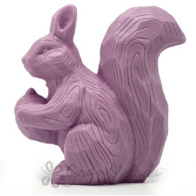 Molde de velas ardilla con bellota