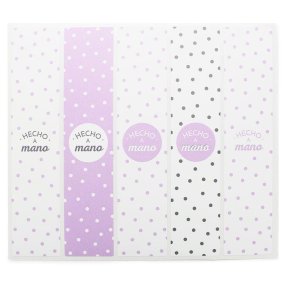 Autocollants de fermeture faits à la main