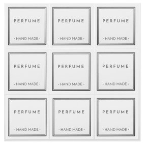 Pegatinas para perfume casero Pegatinas para perfume casero