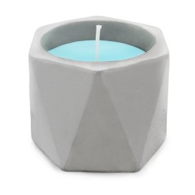 Forma recipiente velas triangulares