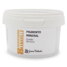Oxido de ferro amarelo pigmento mineral