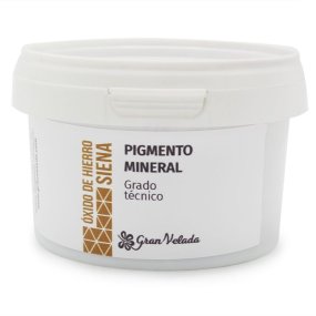 Oxido de ferro cor siena pigmento mineral