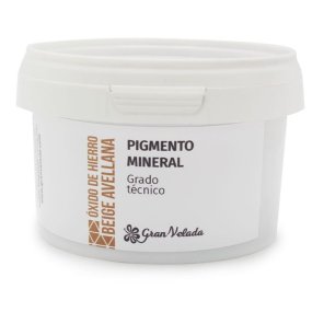 Pigmento mineral bege avela oxido de ferro tc