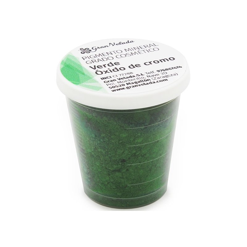 Pigment minéral oxyde vert de chrome cosmétique
