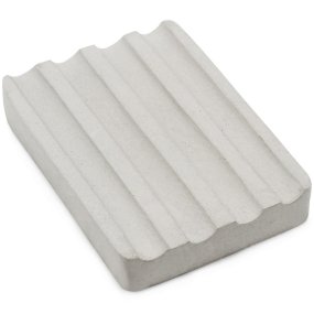 Molde de jabonera rectangular con canaletas