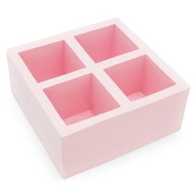 Molde de 4 cubos Molde de 4 cubos