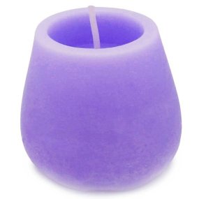Molde para fazer velas "Velinha oca"