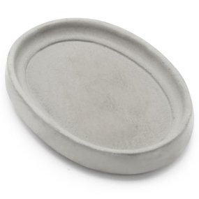 Saboneteira de cimento oval vintage Saboneteira de cimento oval vintage