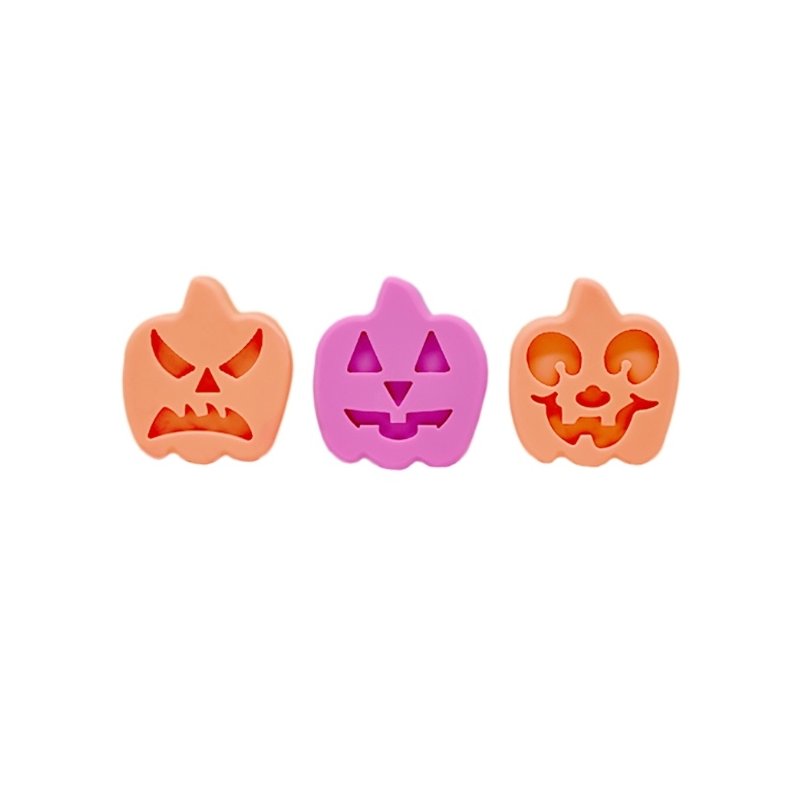 Calabazas Halloween 3 cavidades 
