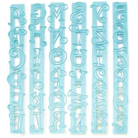Cortapastas de letras y numeros Cortapastas de letras y numeros