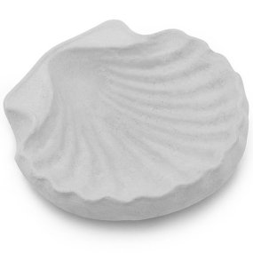 Saboneteira com formato de ostra Saboneteira com formato de ostra