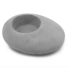 Molde suporte para velas pedra zen