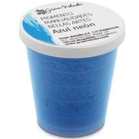Pigment bleu néon pour l’artisanat