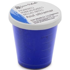 Pigment bleu outremer pour l’artisanat
