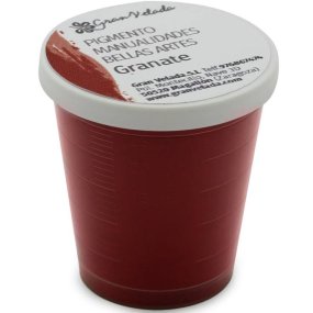 Pigment grenat pour l’artisanat