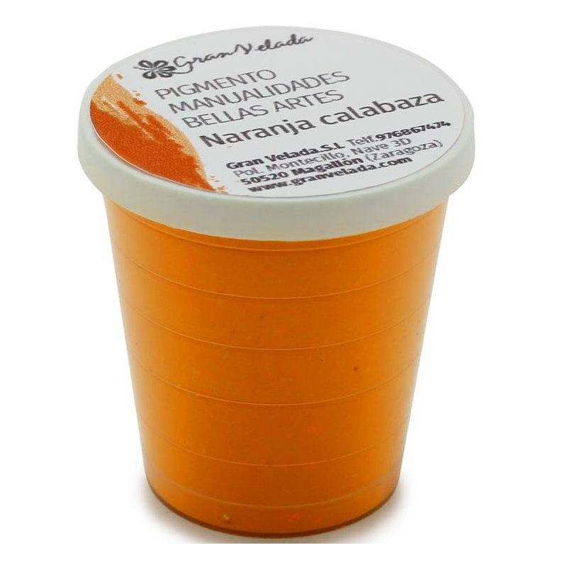 Pigment orange citrouille pour l’artisanat