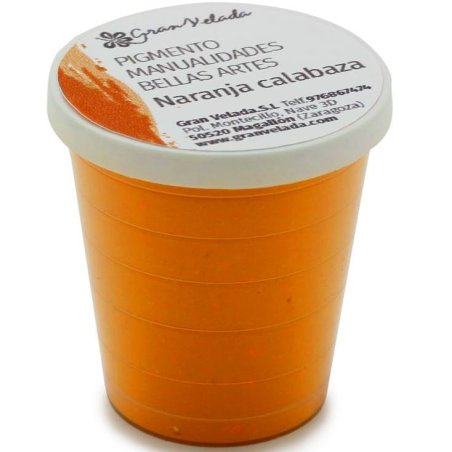 Pigment orange citrouille pour l’artisanat