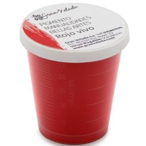 Pigment rouge vif pour l’artisanat