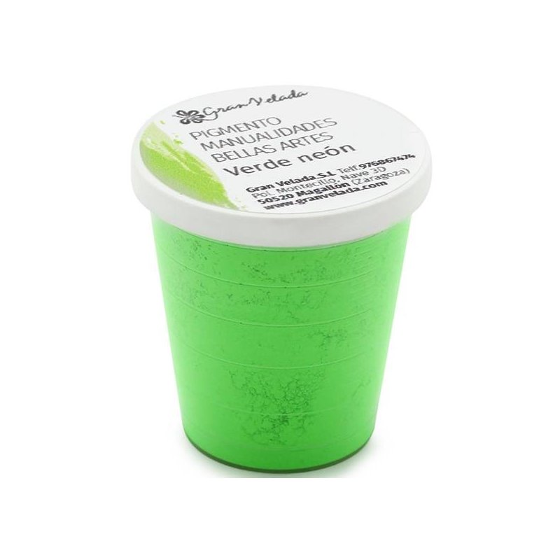 Pigment vert néon pour l’artisanat