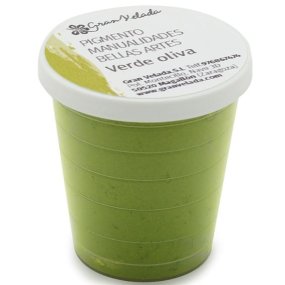 Pigment vert olive pour l’artisanat