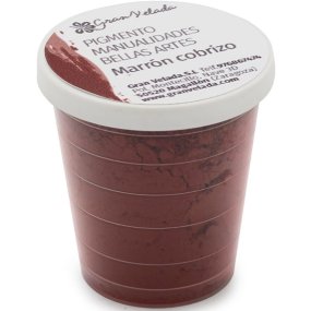 Pigmento castanho acobreado para artesanatos Pigmento castanho acobreado para artesanatos
