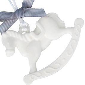 Molde ceramica aromatica cavalinho para pendurar