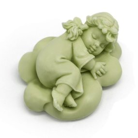 Moule pour ange savon dormant dans le nuage Moule pour ange savon dormant dans le nuage