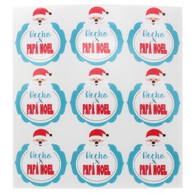 Adesivos Feito por Pai Natal