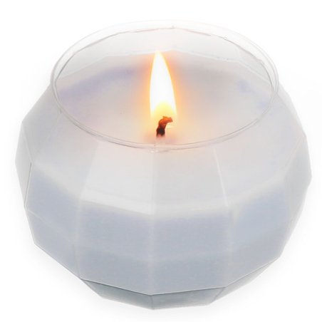 Verre, bougeoir. DIY