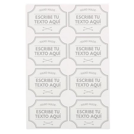 Comprar pegatinas con texto personalizado
