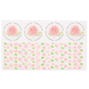 Pegatinas decorativas aroma de rosas Pegatinas decorativas aroma de rosas