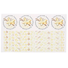 Adesivos decorativos aroma de baunilha Adesivos decorativos aroma de baunilha