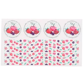Pegatinas decorativas aroma frutos rojos Pegatinas decorativas aroma frutos rojos