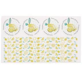 Adesivos decorativos fragrância de limão Adesivos decorativos fragrância de limão