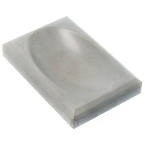 Porte-savon en ciment poli Porte-savon en ciment poli