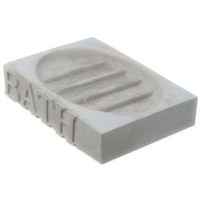 Porte-savon en ciment de bain Porte-savon en ciment de bain