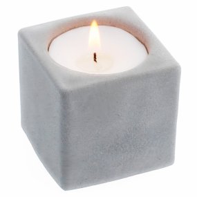 Molde cubo recipiente para velas Molde cubo recipiente para velas