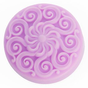 Molde de silicone mandala